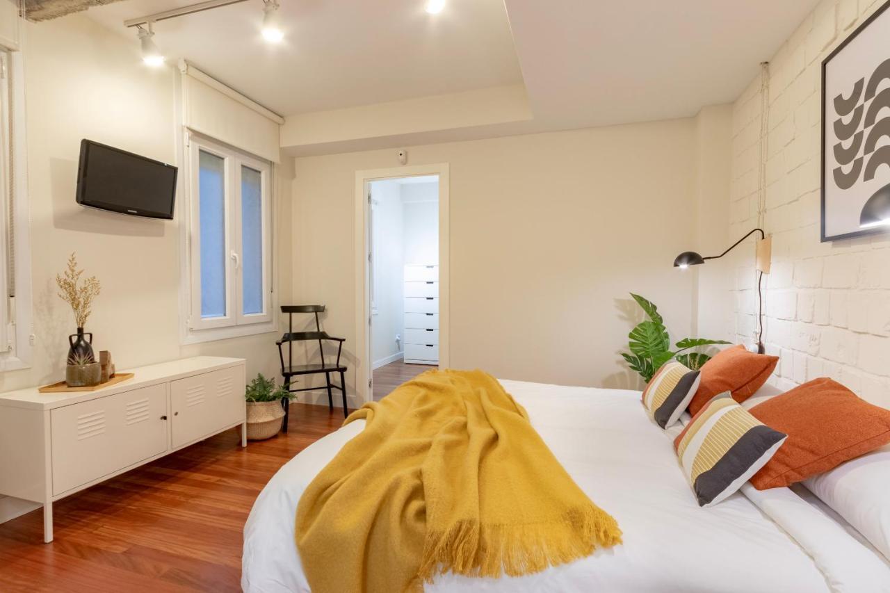 Gran Apartamento Con Estilo En El Centro De Bilbao Buitenkant foto